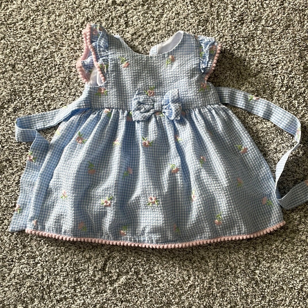 Blue baby dress